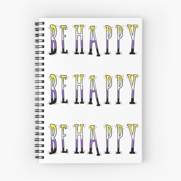 Item preview, Be Happy – Nonbinary designed and sold by AlexVR.