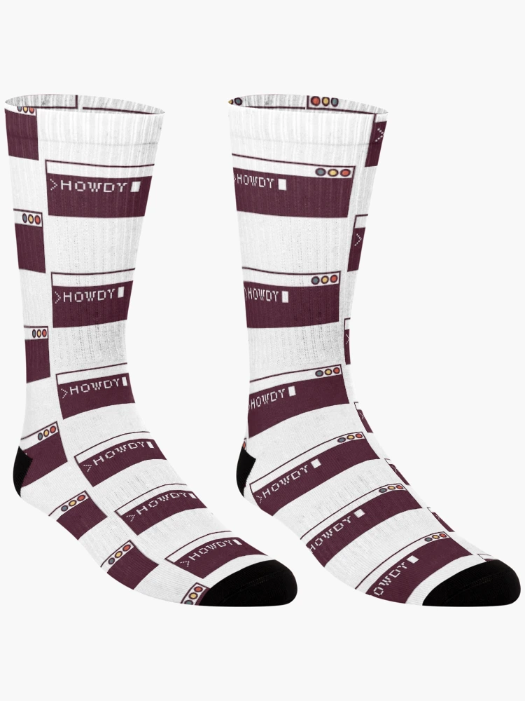 Thumbnail 3 of 5, Socks, Howdy Command-Line Interface designed and sold by Kara Laughbaum.