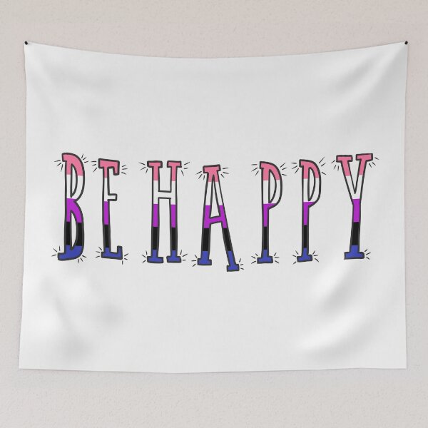 Item preview, Be Happy – Genderfluid designed and sold by AlexVR.