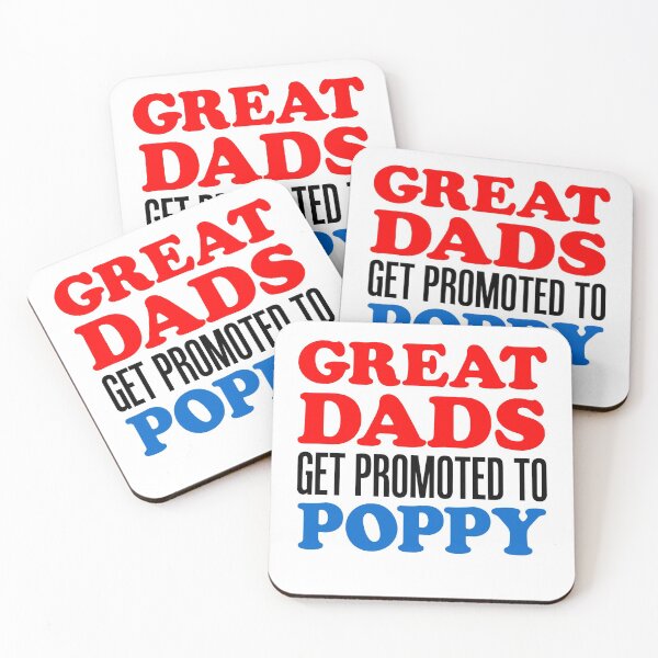 Item preview, Great Dads Promoted To Poppy Grandfather designed and sold by jaycartoonist.