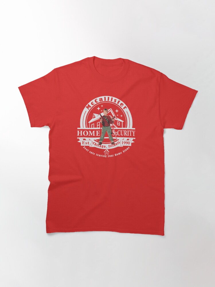 mccallister home security t shirt