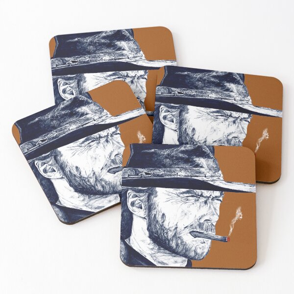 Aperçu de l'œuvre Copie de Spaghetti Western Clint Eastwood Illustration Highland Drifter Art - Couleur terre cuiteSpaghetti Western Clint Eastwood Illustration Highland Drifter Art créée et vendue par trueblue0036.