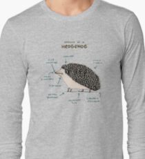 Anatomy of a Hedgehog Long Sleeve T-Shirt