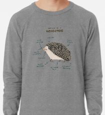 Anatomie eines Igels Leichter Pullover