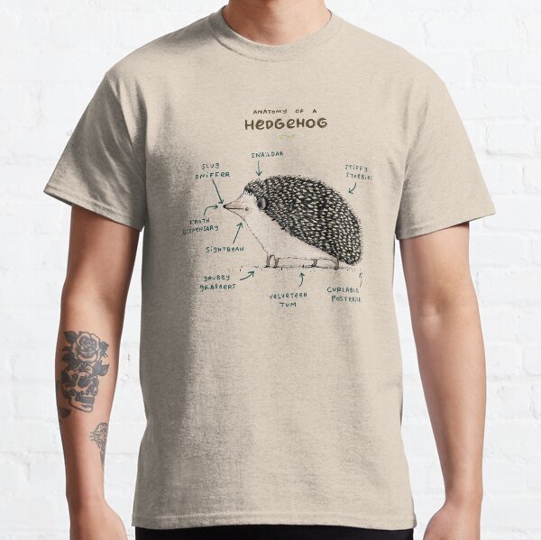 Anatomy of a Hedgehog Classic T-Shirt