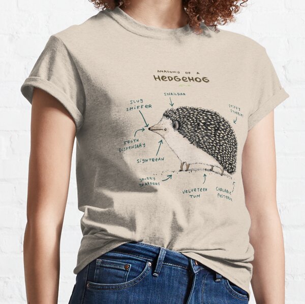 Anatomy of a Hedgehog Classic T-Shirt