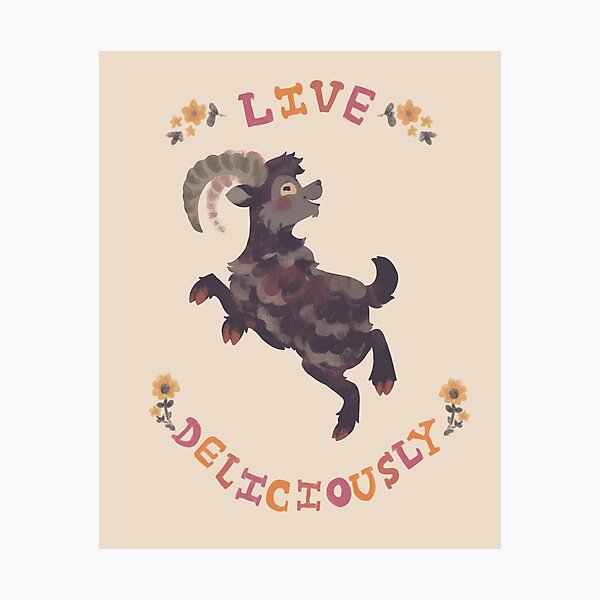 Item preview, Live Deliciously designed and sold by Honey Dotes.