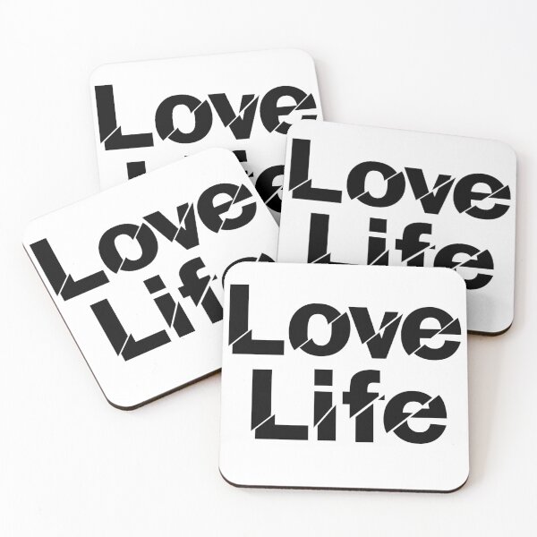 Item preview, Love Life quote designed and sold by Dannysmind.