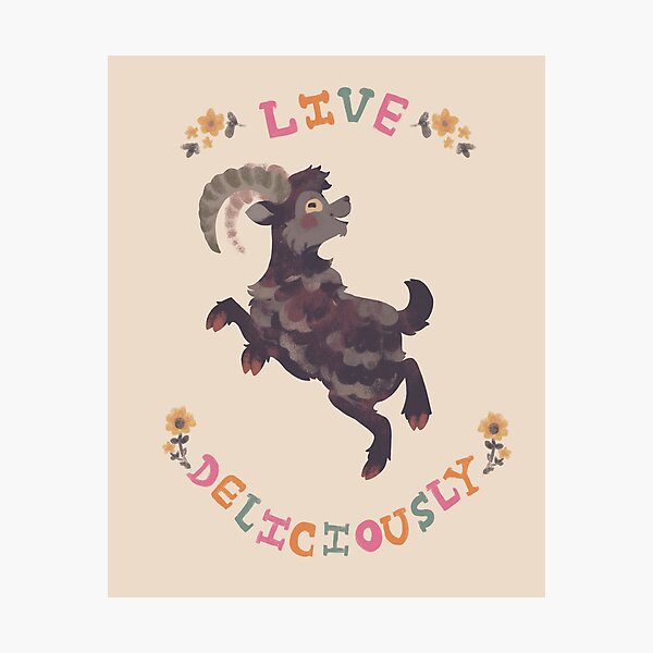 Item preview, Live Deliciously 2 designed and sold by Honey Dotes.
