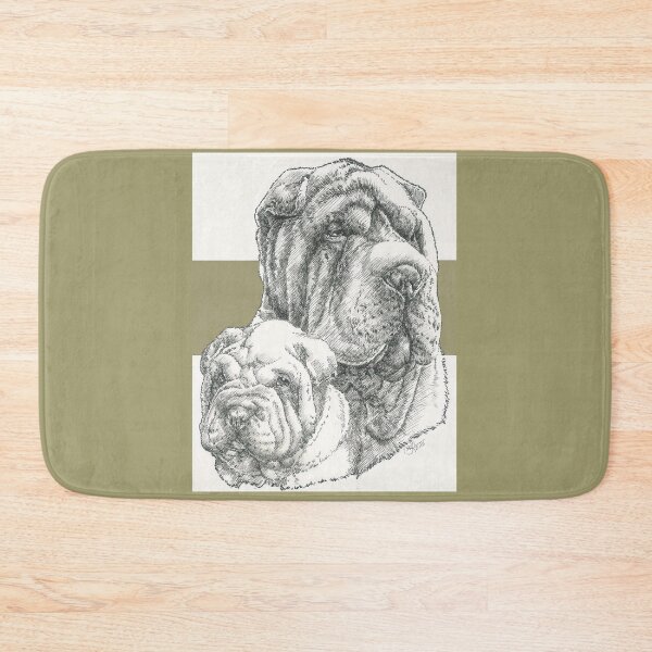 Item preview, Shar Pei Father & Son designed and sold by BarbBarcikKeith.