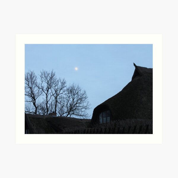 House of the gods Art Print