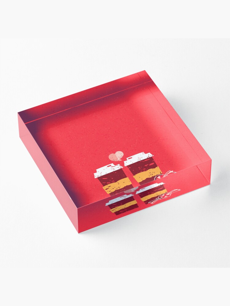 Alternate view of Coffee for Two Acrylic Block