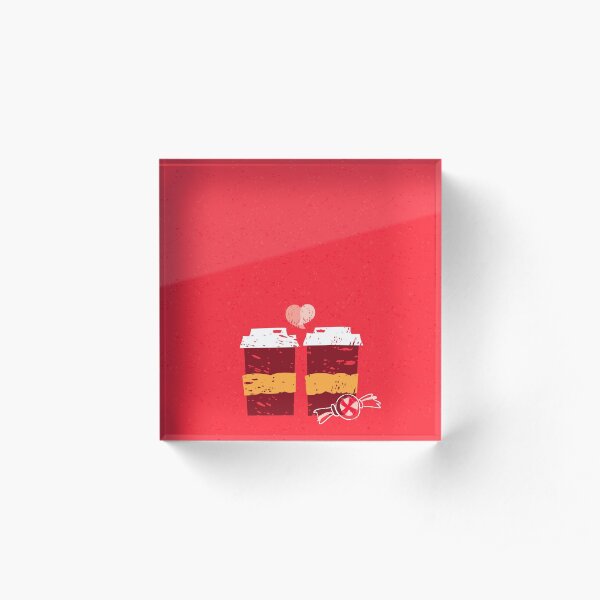 Coffee for Two Acrylic Block