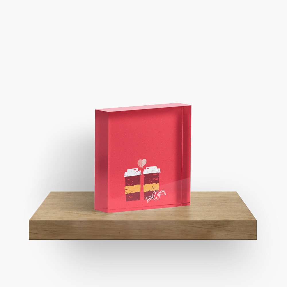 Coffee for Two Acrylic Block