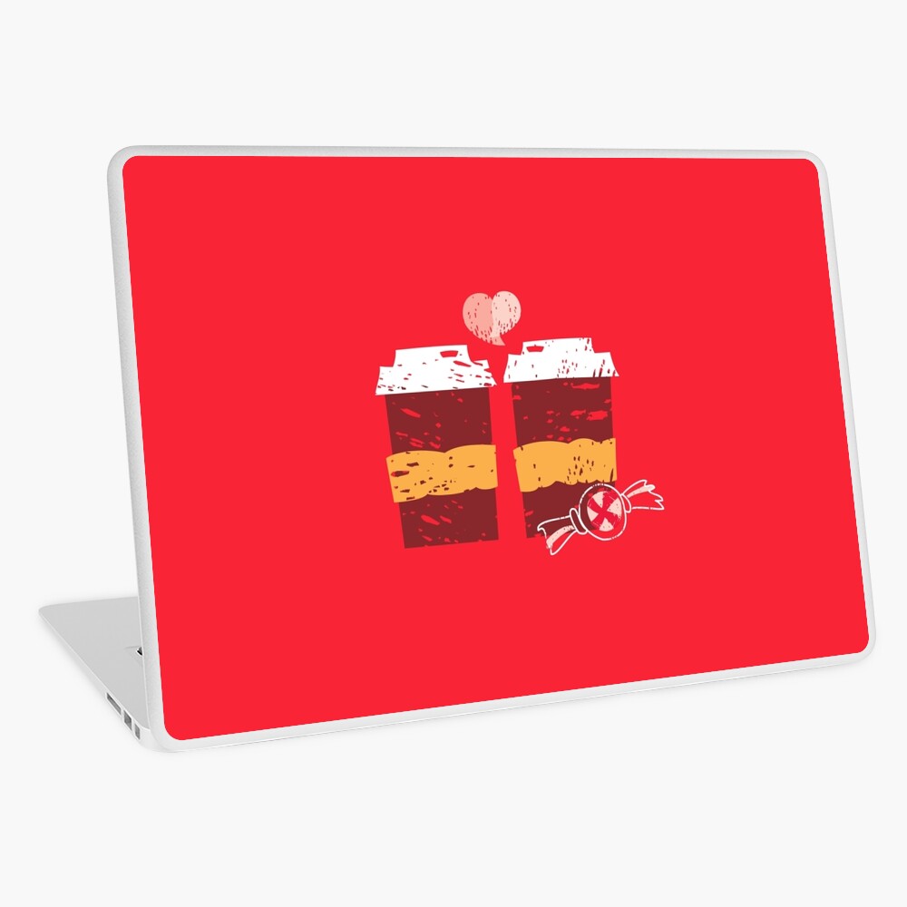 Coffee for Two Laptop Skin