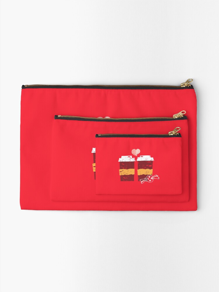 Alternate view of Coffee for Two Zipper Pouch