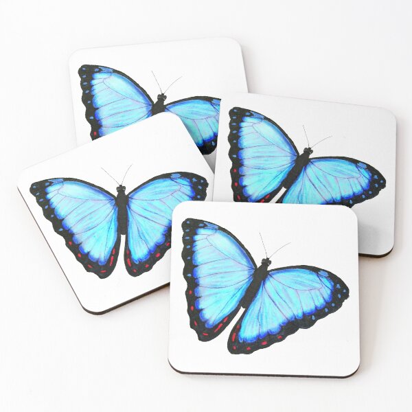 Artikelvorschau, Blauer Morph-Schmetterling entworfen und verkauft von ChrisHallArt.