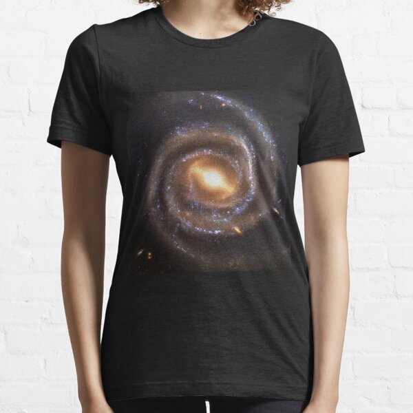 #Astronomy: #Megamaser #barred spiral #Galaxy named UGC 6093, Cosmology, AstroPhysics, Universe Essential T-Shirt