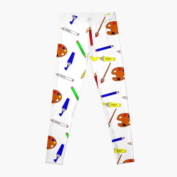 Art Supplies Colour Leggings