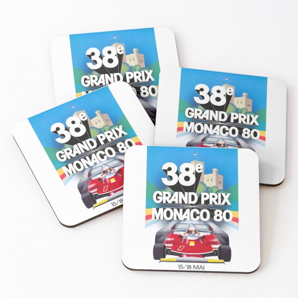 Item preview,  1980 Monaco Grand Prix Racing Poster designed and sold by retrographics.