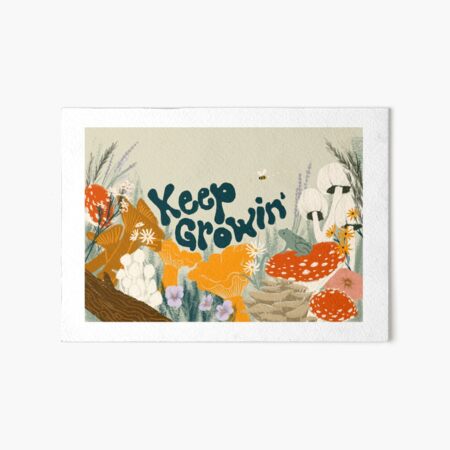 Keep Growin Art Board Print