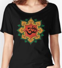Om India, Hindu, Hinduism Women's Relaxed Fit T-Shirt