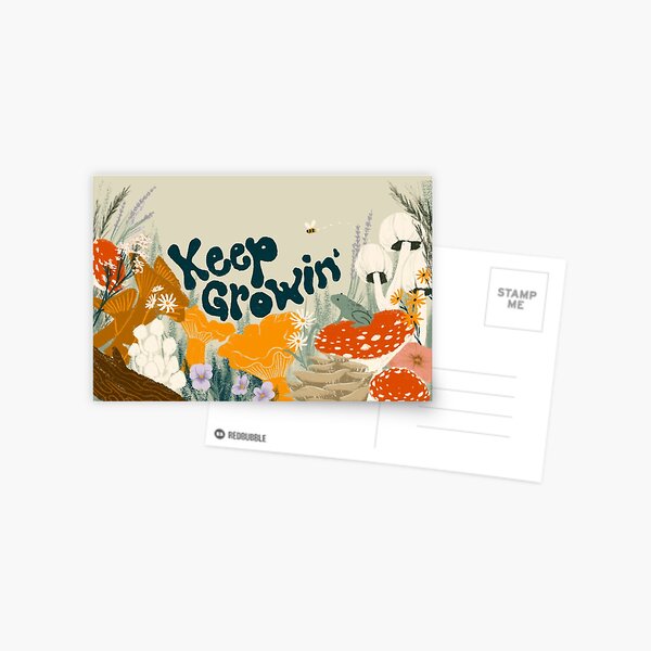 Keep Growin Postcard