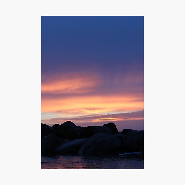 The last sun of time Photographic Print