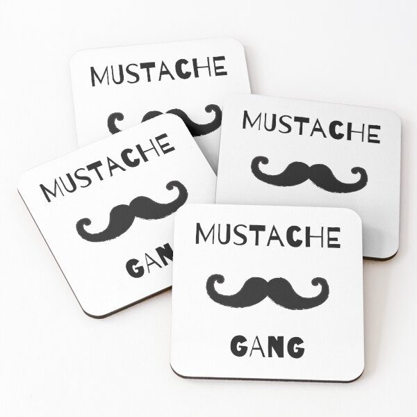 Item preview, Mustache gang designed and sold by Sykojuice.