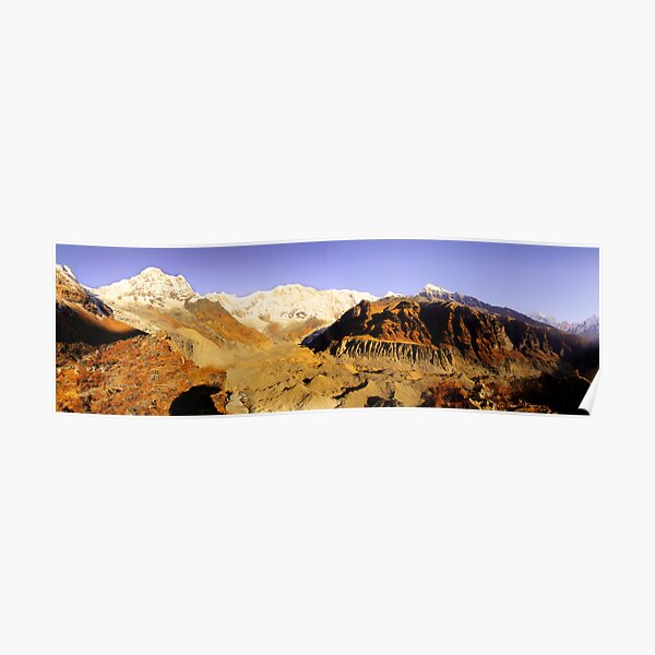 Annapurna Sanctuary, Himalaya, Nepal. Poster