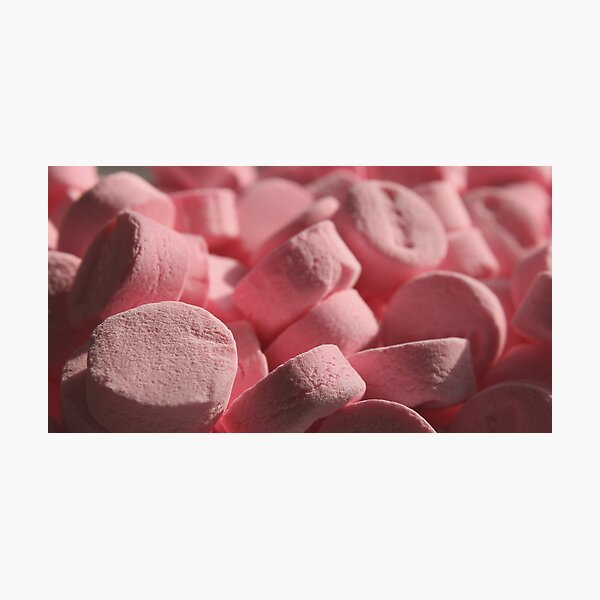 If These Are Wintergreen Mints, Why Are They Pink? Photographic Print