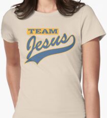 Christian "Team Jesus" Women's Fitted T-Shirt