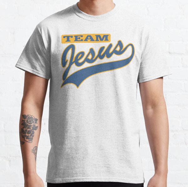 Vista previa del artículo con la obra «Christian "Equipo Jesús"», diseñado y vendido por T-ShirtsGifts.