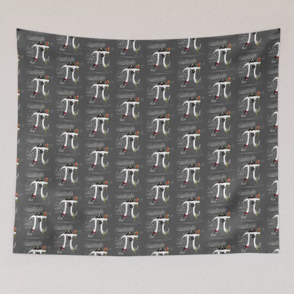 Item preview, Good Pi Gone Bad Pirate Pi Symbol designed and sold by MudgeStudios.