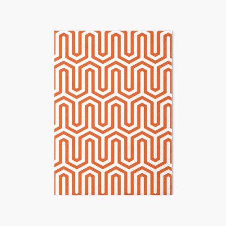 Item preview, Egyptian Motif, Coral Orange designed and sold by Marymarice.
