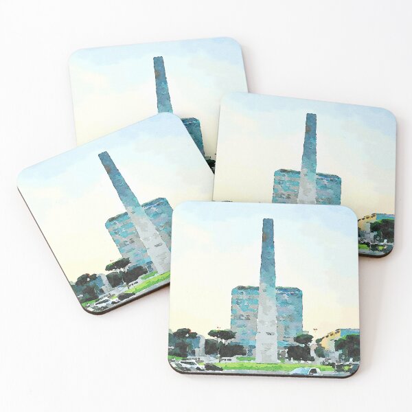 Item preview, Roma EUR: obelisk and building designed and sold by Giuseppe Cocco.