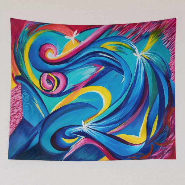 Item preview, Colorful Abstract Reiki2 designed and sold by christineiris.