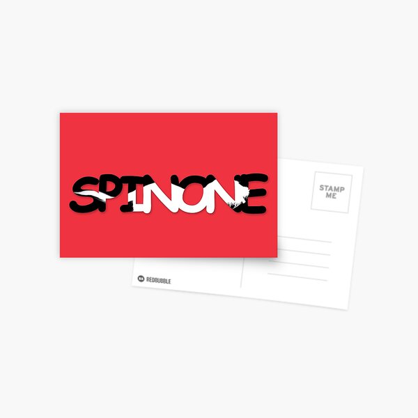 SPINONE RED Postcard