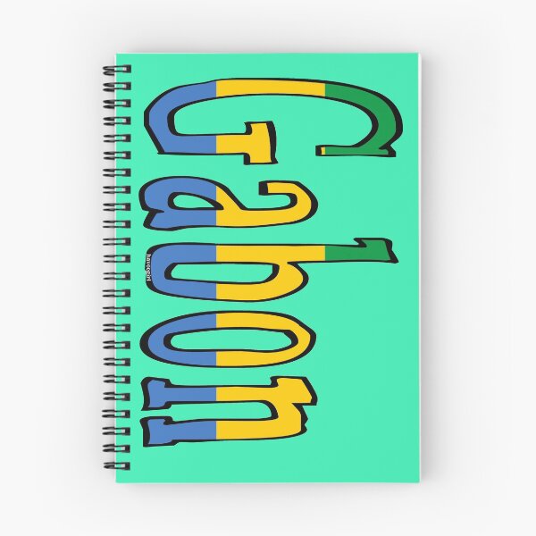 Item preview, Gabon Font with Gabonese Flag designed and sold by Havocgirl.