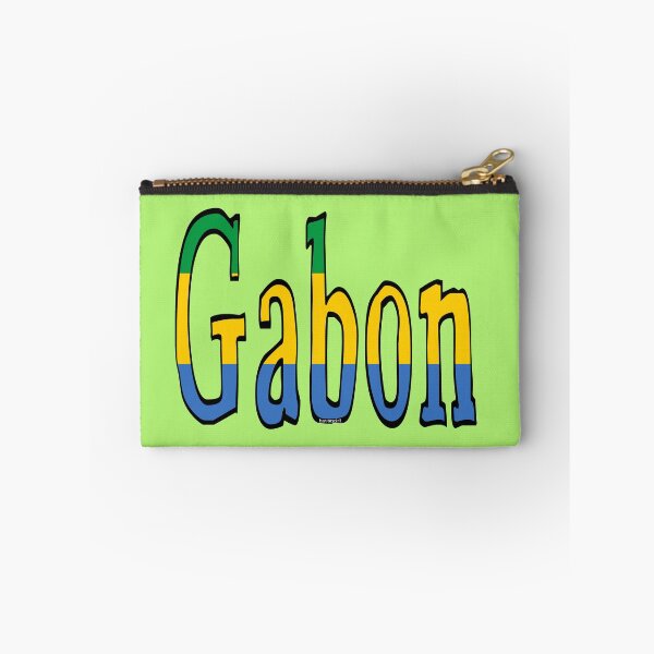 Item preview, Gabon Font with Gabonese Flag designed and sold by Havocgirl.