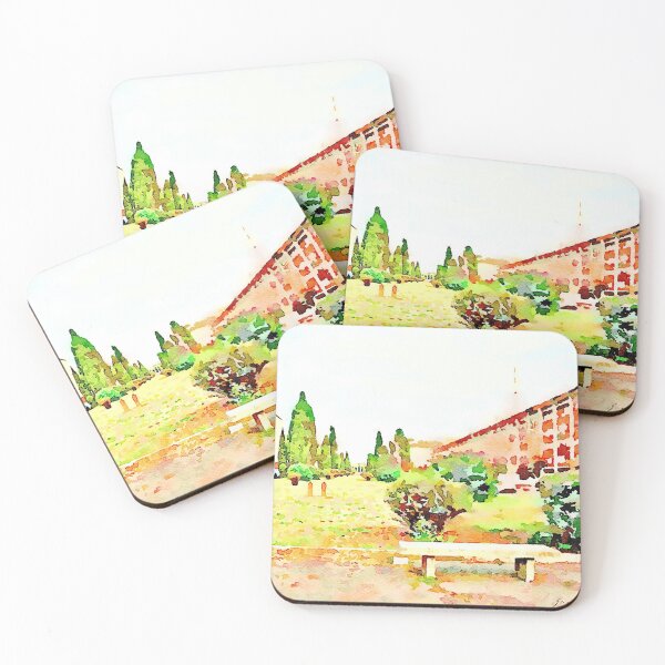 Item preview, Roma EUR: bench at the park designed and sold by Giuseppe Cocco.