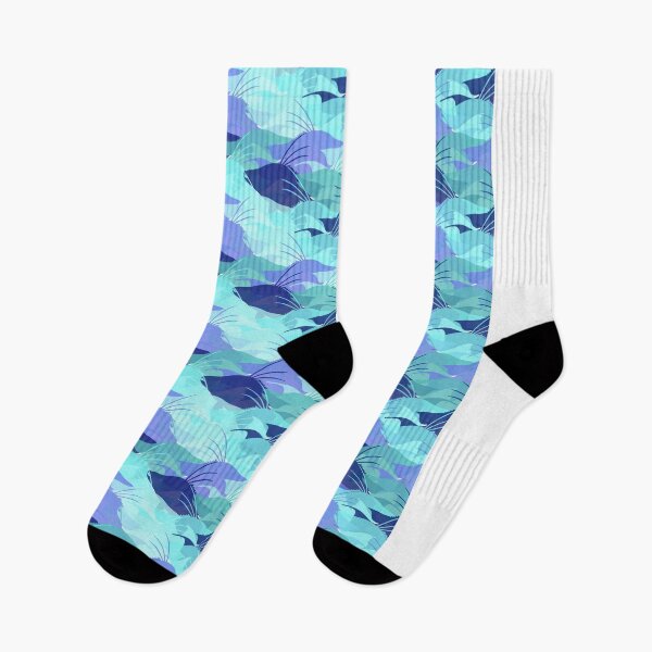 Item preview, Blue Camo Hogfish designed and sold by artsytoo.