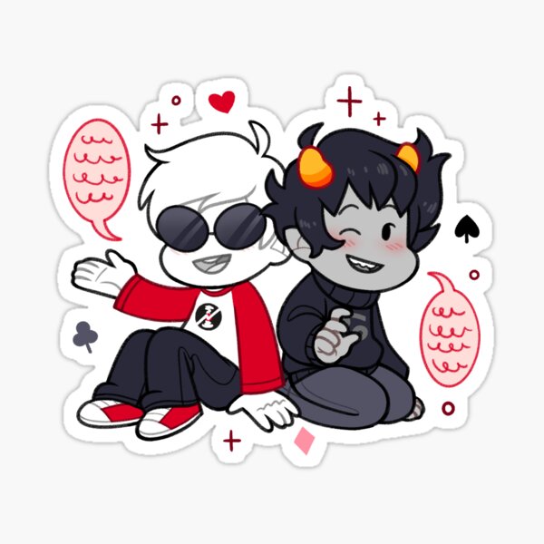 Homestuck - Davekat Sticker