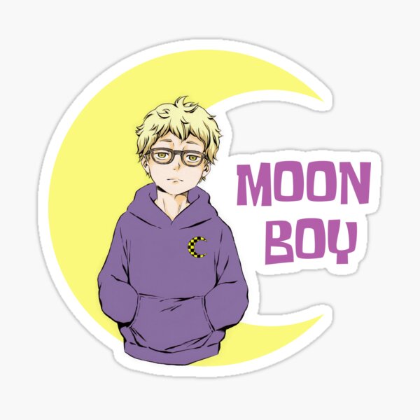 Tsukishima purple moon discount hoodie