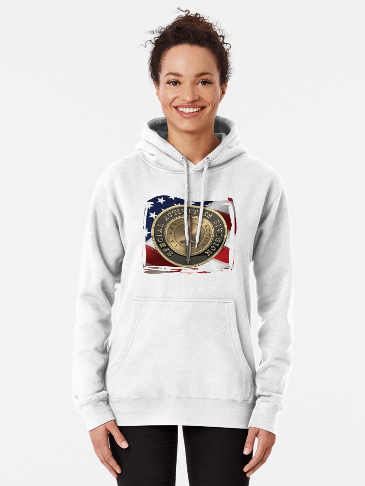 CIA Special Activities Division SAD Emblem over American Flag