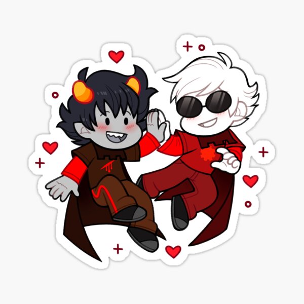 Homestuck - Davekat Sticker