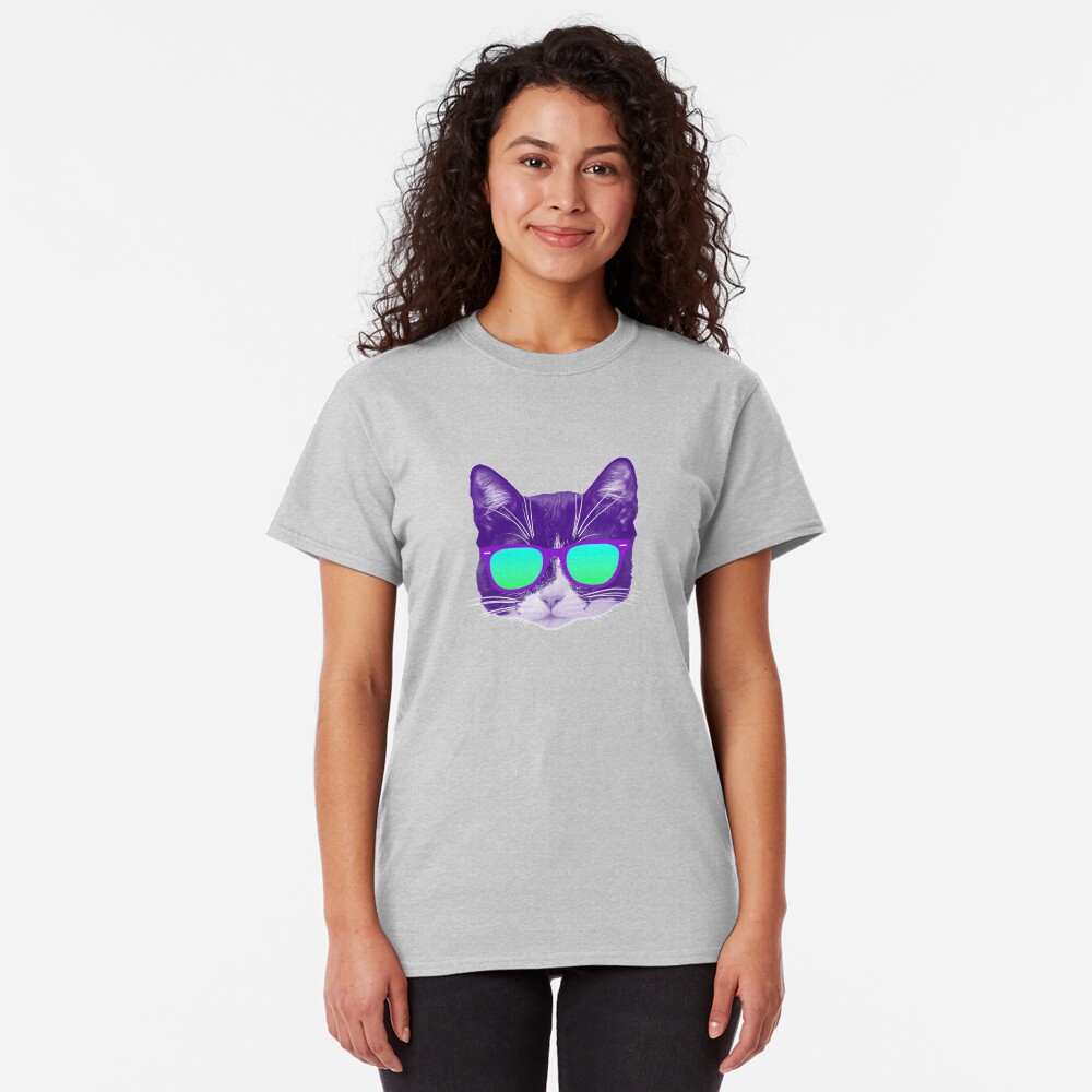 Cool Cat with Sunglasses Classic T-Shirt