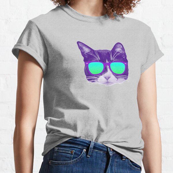Cool Cat with Sunglasses Classic T-Shirt