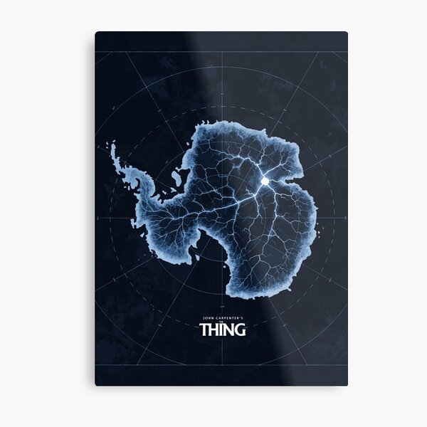 The Thing - Antarctica Metal Print