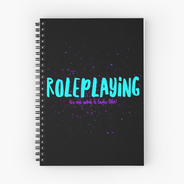 Item preview, Online RP and RPG Fun Logo for T-Shirts -Claws and Paws 80s Style Blue and Purple designed and sold by CloudDance.